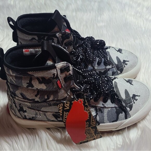 NWOB|Vans Sk8-Hi Arctic Camo MTE Gore-Tex Sneakers, 10 - Picture 4 of 13